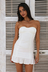 Brunch Party Mini Dress White