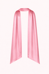 Satin Neck Scarf Candy Pink