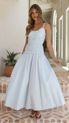 Vida Maxi Dress - Blue