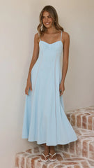 Suri Maxi Dress - Blue