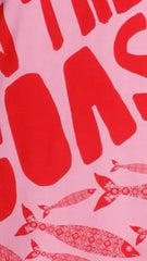 Amara Mini Dress - Pink/Red Tide