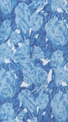 Margie Midi Dress - Blue Rose